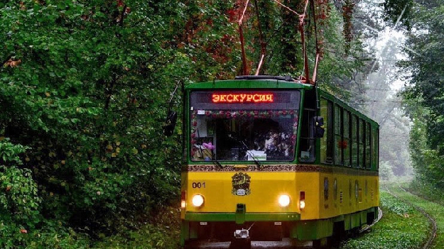 Екскурсія на трамваї в Пущу-Водицю